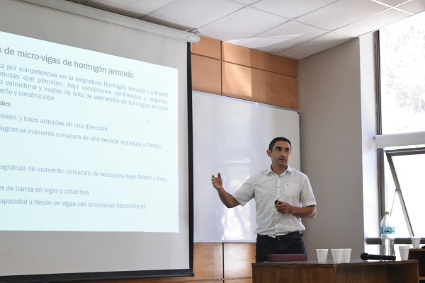 Docentes de la FI participaron en jornadas de prácticas docentes UdeC