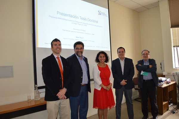Doctorado de Energía ya cuenta con su primera egresada