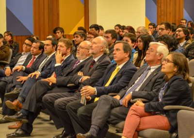 Vista general de charla inaugural del Depto. de Ingeniería Metalúrgica.