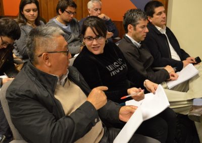 Los docentes del DIM Víctor González y Einara Blanco