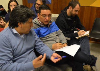 Colaboradores del DIMET Dennis Vega y Andrés Ramírez