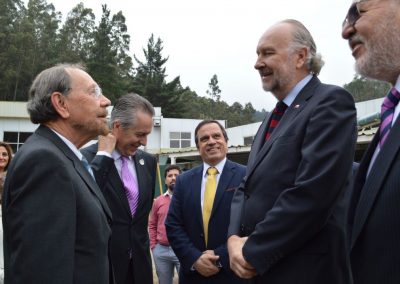 Ministro Prokurica junto a Igor Wilkomirsky y autoridades de la FI y UdeC.