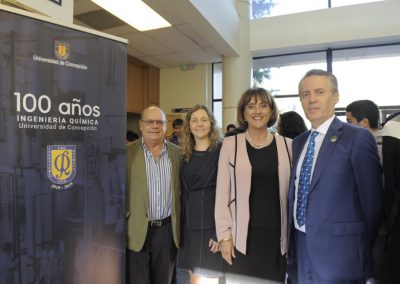 Cristian Westermeyer, Teresita Marzialetti, Marlene Roeckel y Carlos von Plessing