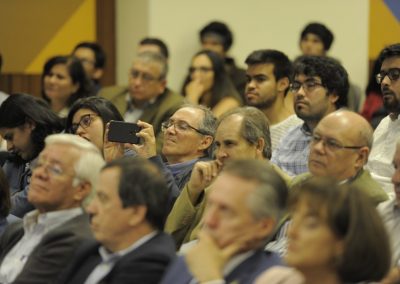 Público de la charla