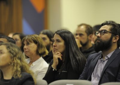 Público de la charla