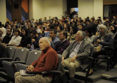 Público de la charla