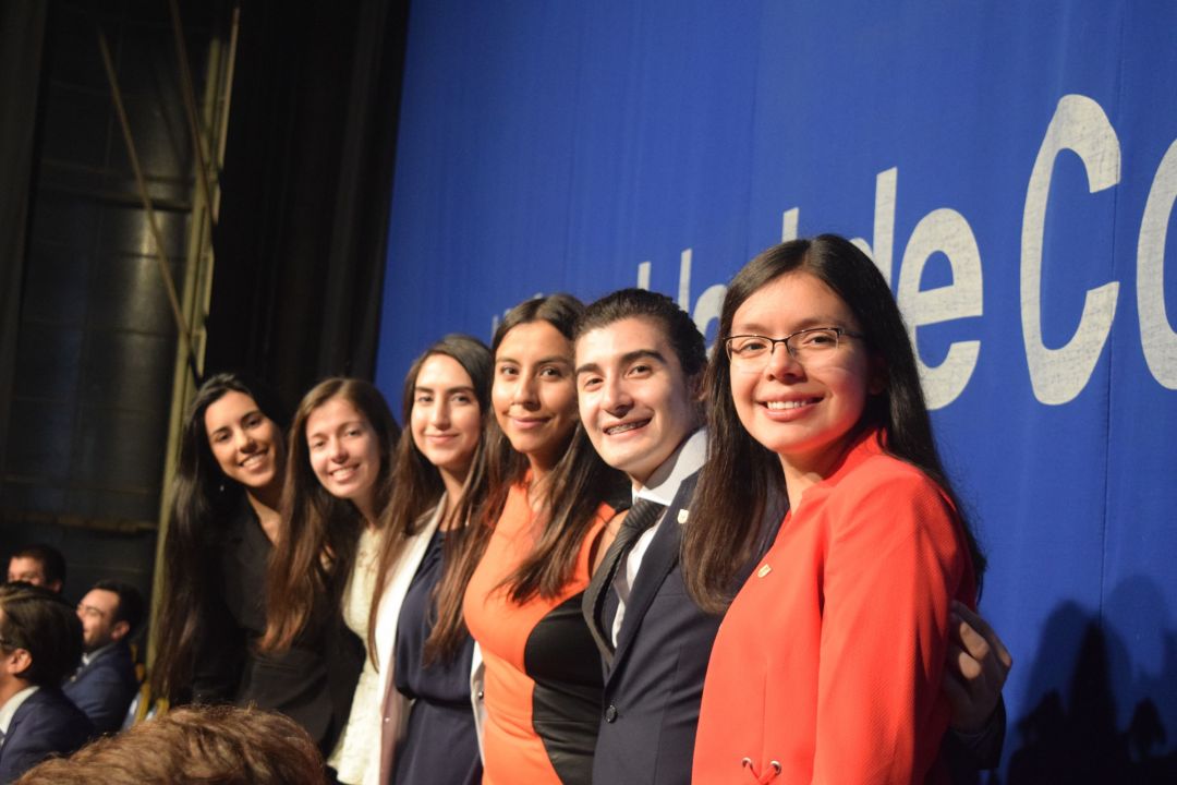 Ceremonia de titulación de nuevos ingenieros UdeC