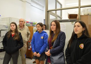 Estudiantes del Colegio Alemán de Concepción visitaron el DIQ