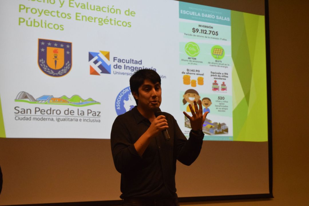 Estudiantes de Ingeniería Civil Mecánica efectuaron proyectos energéticos para establecimientos educacionales