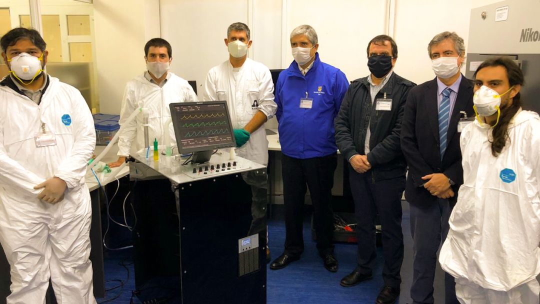 Dispositivo de ventilación mecánica UdeC-Asmar recibe aprobación técnica