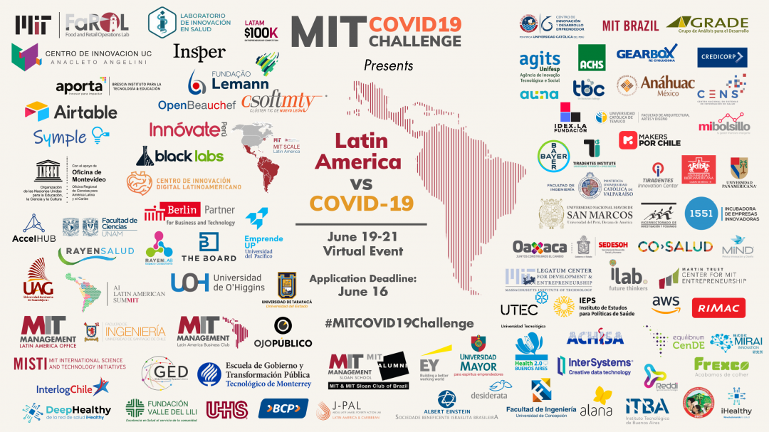 MIT COVID-19 Challenge - LatAm vs COVID-19 Flyer