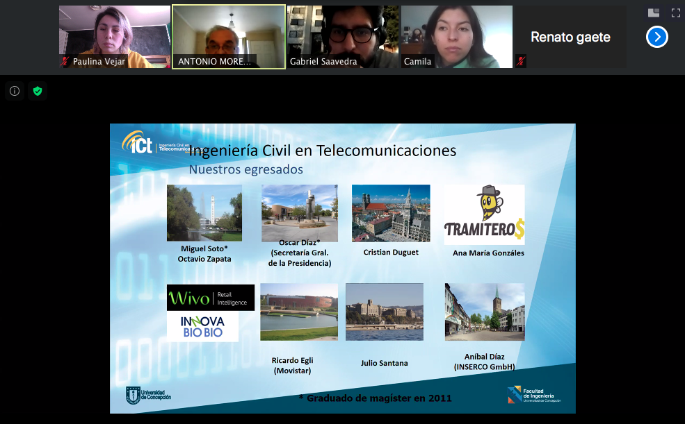 Telecomunicaciones UdeC realizó primera charla de difusión online