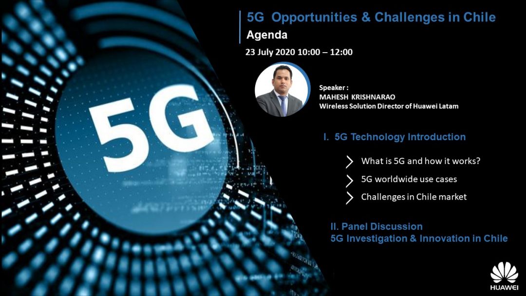 Académico de Telecomunicaciones UdeC participó en panel de Huawei