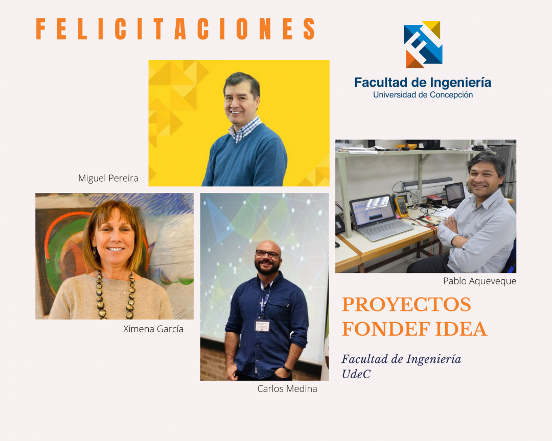 Ingeniería destaca en proyectos adjudicados Fondef IDeA