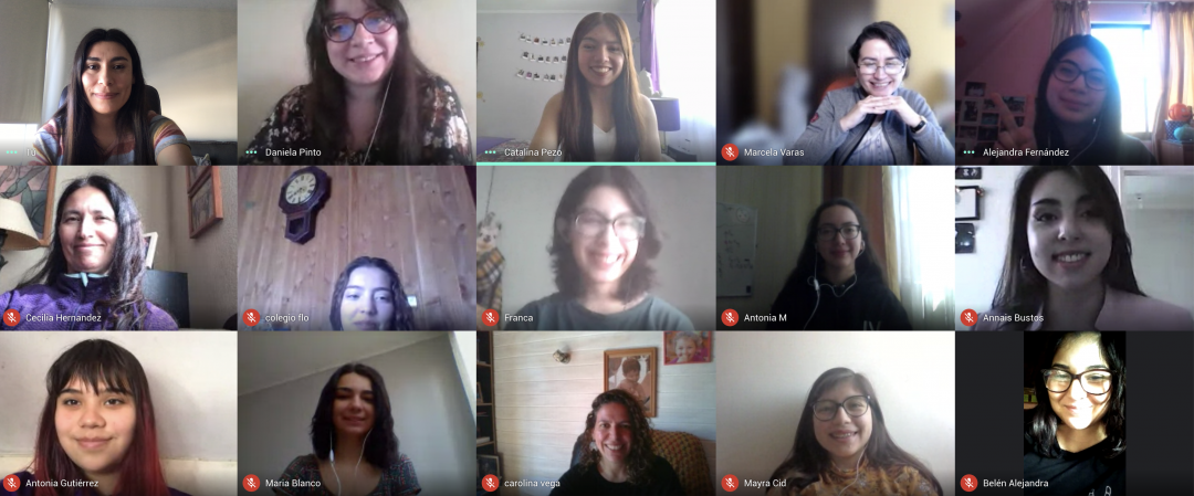 14 niñas finalizaron con éxito taller de programación gracias a Niñas Pro y DIICC