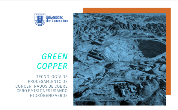 Disruptiva tecnología basada en hidrógeno verde se desarrolla en la UdeC para el procesamiento de concentrados de cobre