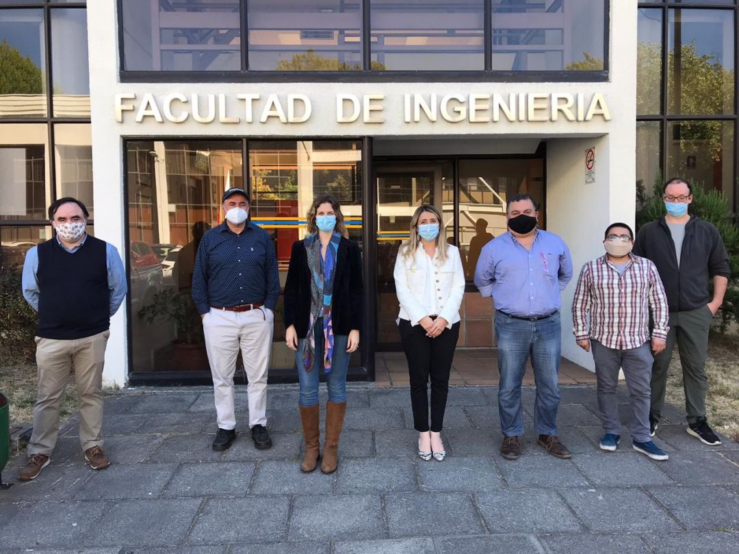 Laboratorio del DIE fue visitado por subsecretaria del Ministerio de Ciencias, Tecnología, Conocimiento e Innovación