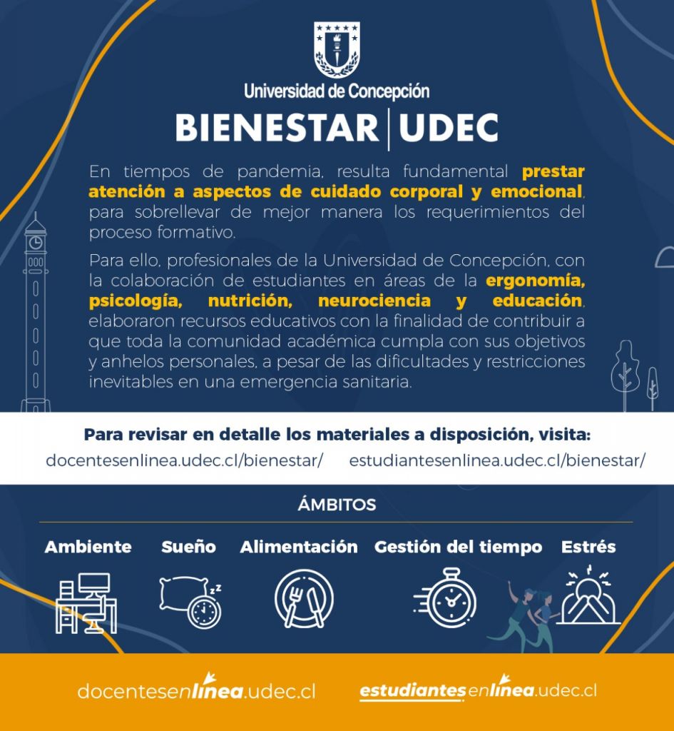Bienestar UdeC invita a informarse para un autocuidado corporal y emocional