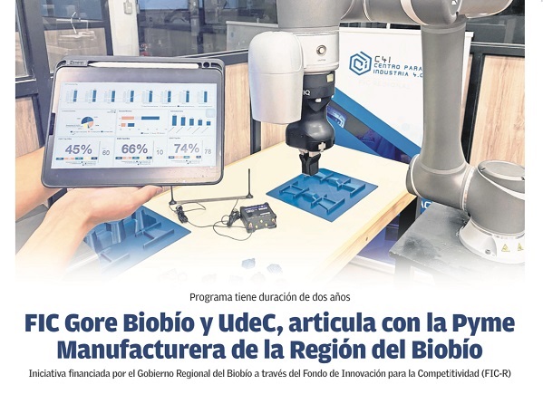 FIC Gore Biobío y UdeC articulan con la Pyme Manufacturera de la Región del Biobío