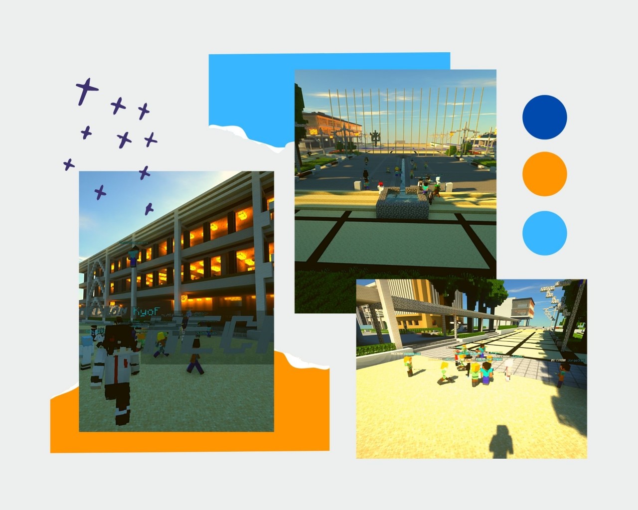 A través de simulación Minecraft estudiantes de primer año conocieron sus especialidades