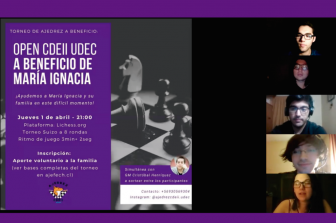 Rama de Ajedrez del CDEII desarrolló evento a beneficio para hija de ajedrecista nacional