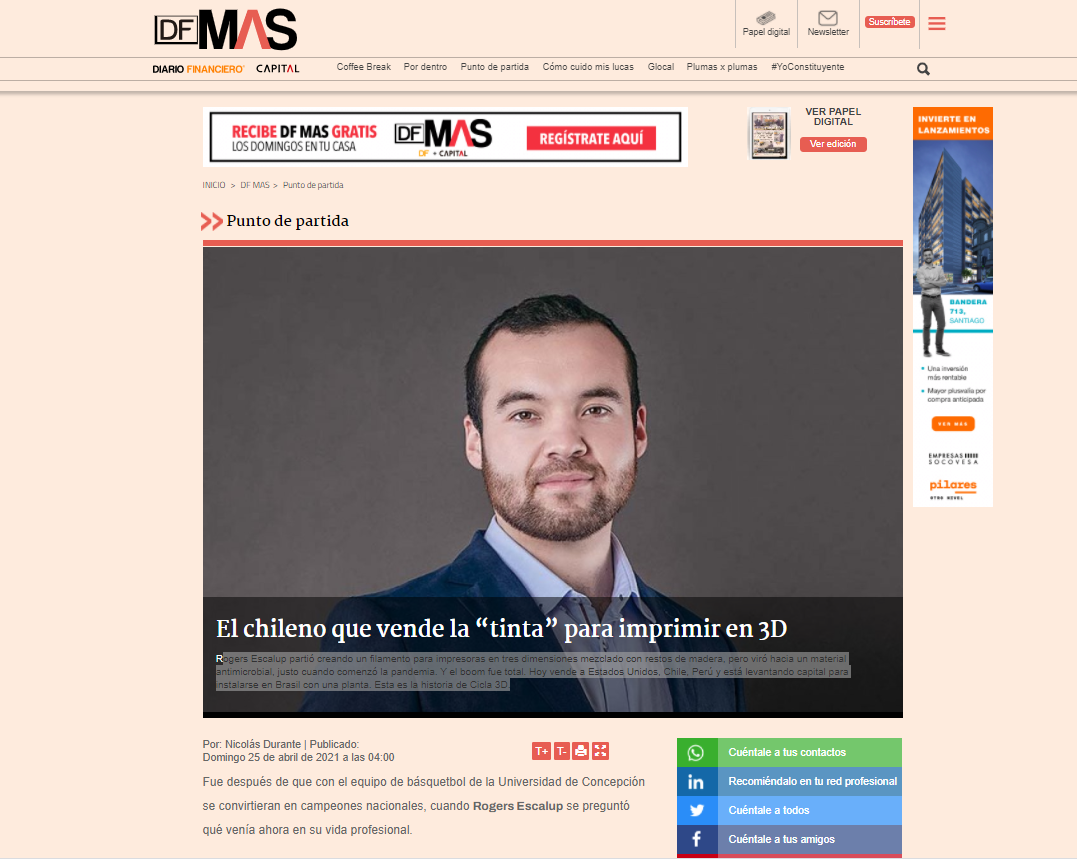 Rogers Escalup destaca en prensa e inaugura Mes de la Empleabilidad de RedFI